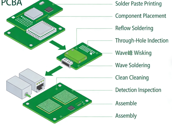  PCBA Process Flow