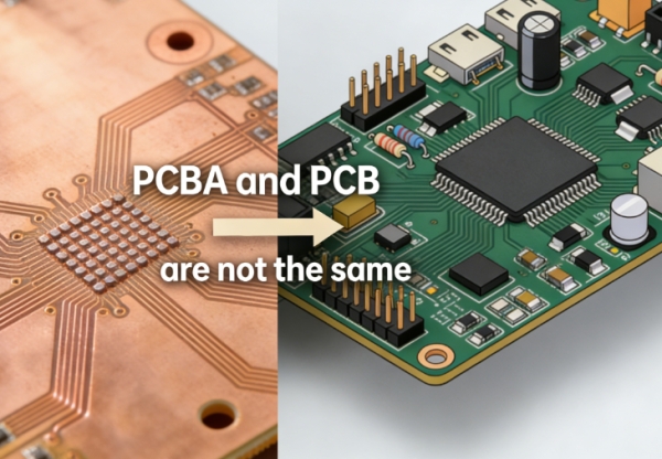 PCBA and PCB are not the same.